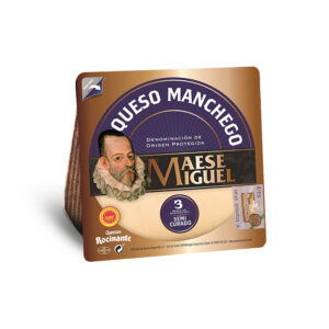QUESO MANCHEGO AOP 3 MOIS 1/4 MEULE 800G