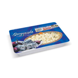 GORGONZOLA AOP CUBES BARQUETTE 500G