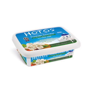 FROMAGE GREC HERBES MEDITERRANEENNES AVEC FETA AOP CUBES BARQUETTE 150G