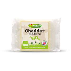 CHEDDAR BLANC MATURE BIO PORTION 200G