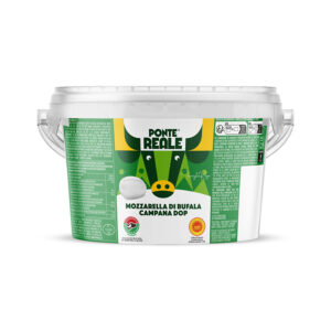 MOZZARELLA DI BUFALA CAMPANA AOP BOULES 125GX8 SEAU 1KG