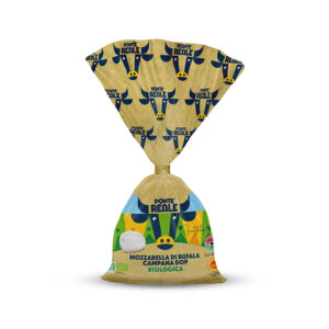 MOZZARELLA DI BUFALA CAMPANA AOP BIO BOULE CIUFFO SACHET 250G