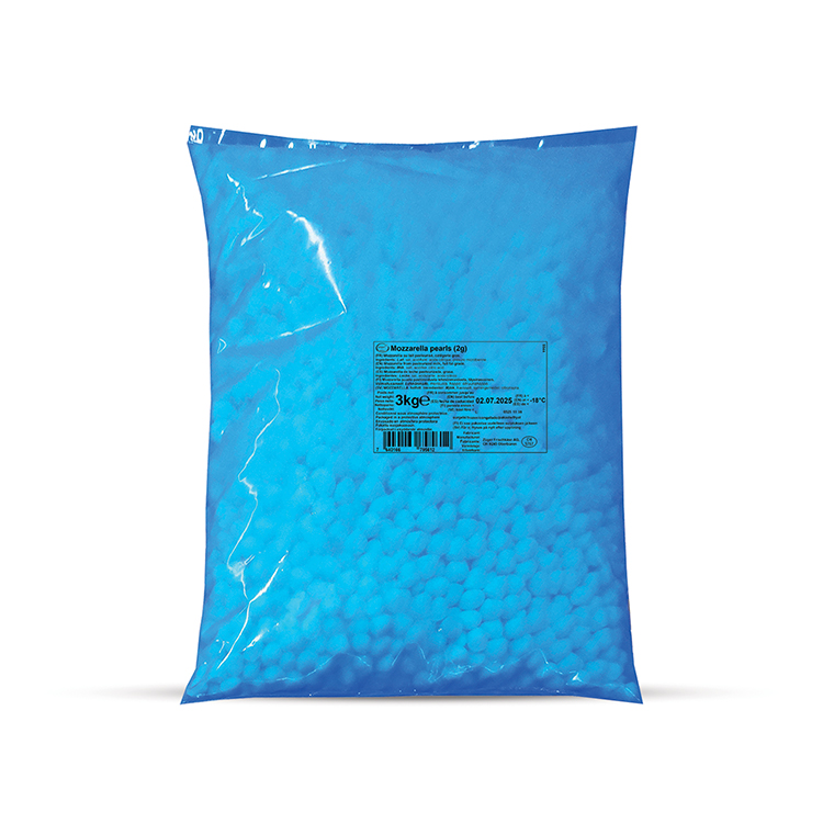 MOZZARELLA PERLINE 2G SURGELEE IQF SAC 3KG