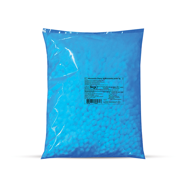 MOZZARELLA CERISE 5G SURGELEE IQF SAC 3KG