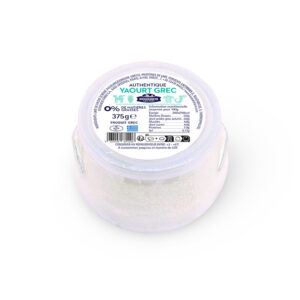 YAOURT GREC 0% POT VERRE 375G