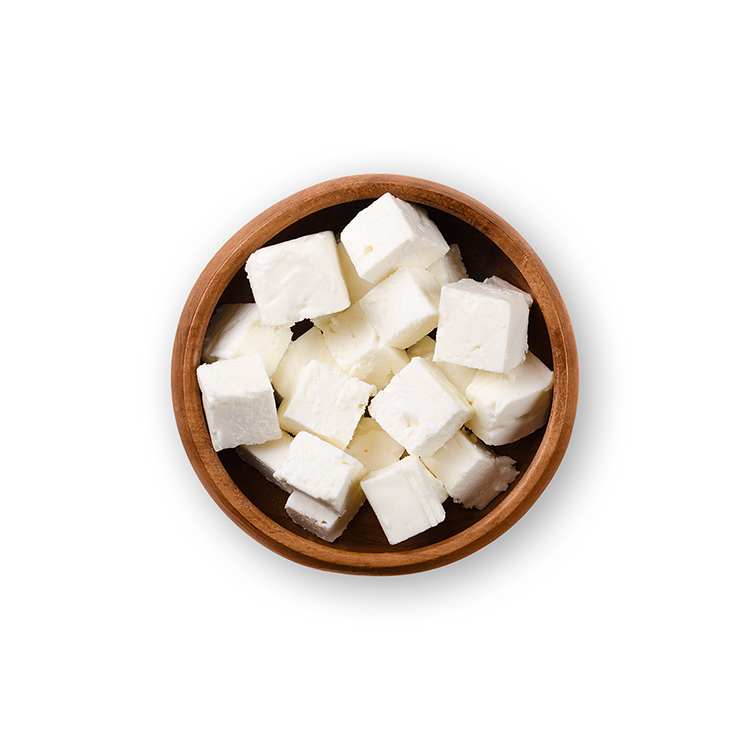 FROMAGE MEDITERRANEEN CUBES 12,5X12,5 SAC 5KG