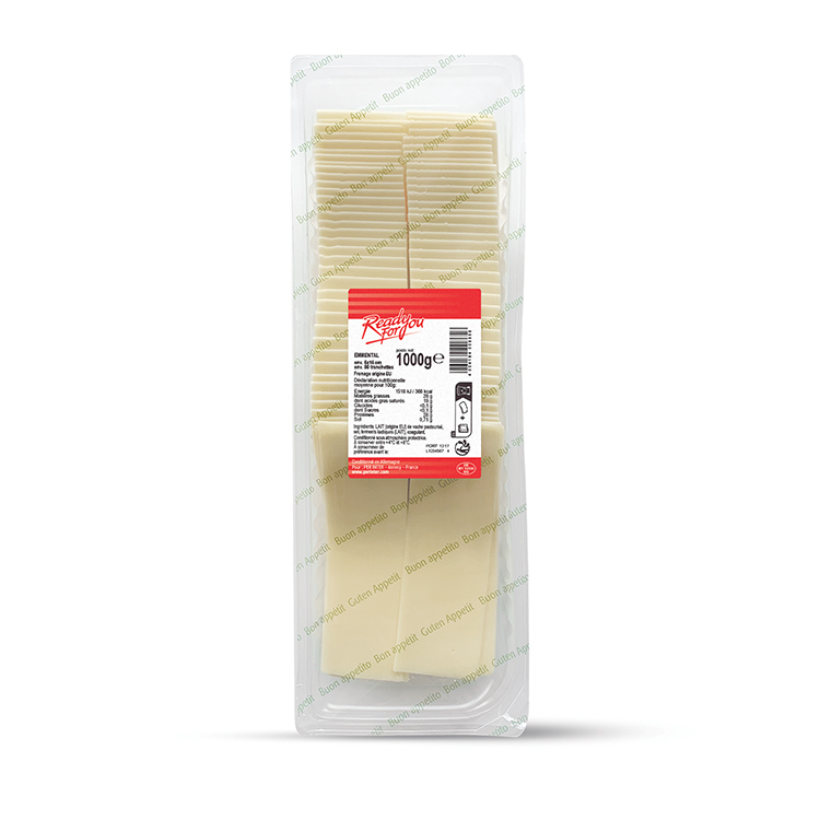 EMMENTAL TRANCHES 5X15 12,5G BARQUETTE 1KG