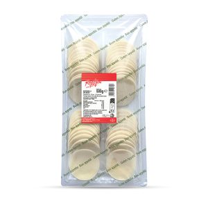 MOZZARELLA TRANCHES DIAM. 6CM 9G BARQUETTE 500G