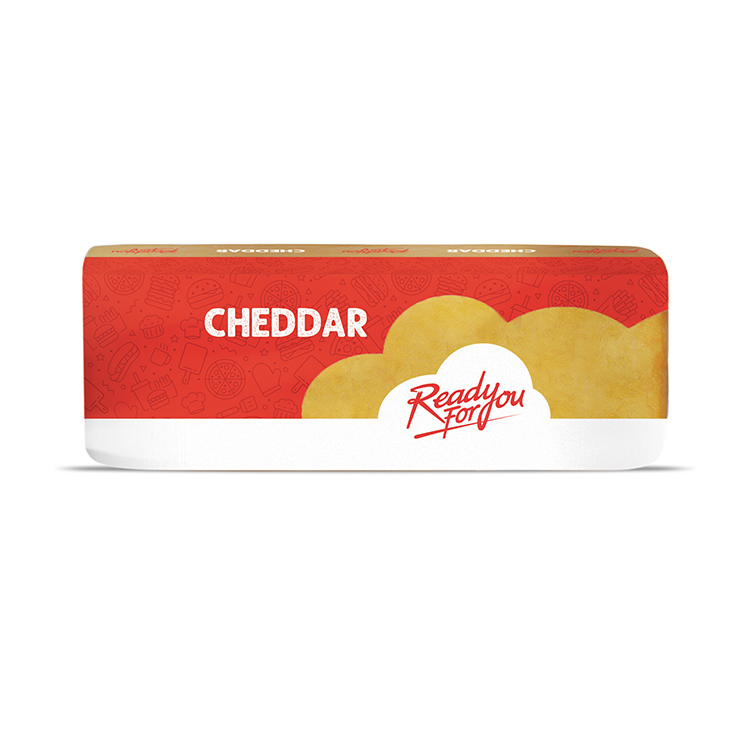 CHEDDAR ROUGE JEUNE BLOC 5KG