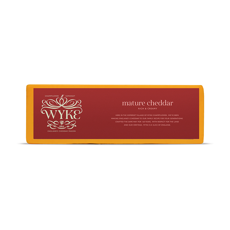 CHEDDAR ROUGE MATURE BLOC 2,5KG