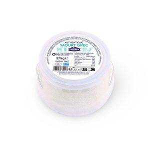 YAOURT GREC 0% POT VERRE 375G
