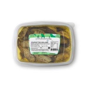 COURGETTES GRILLEES A L'HUILE BARQUETTE 950G